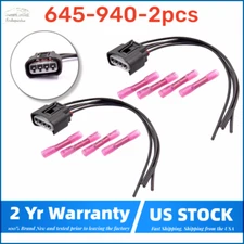 For Toyota Corolla Lexus LS460 2pcs Ignition Coil Connector Plug Harness 645-940