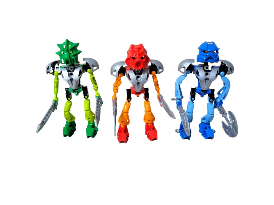 2002 LEGO Bionicle Toa Nuva Lot 8566-8572 Complete Set - Image 3 of 4