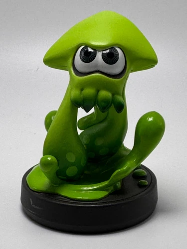 Green Inkling Squid - Splatoon Series - Nintendo Amiibo Switch 2 - Fast Shipper