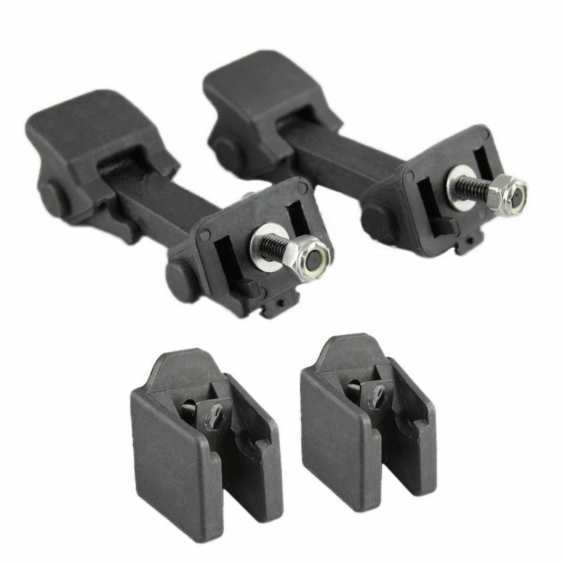 Hood Lock Bonnet Locking Catch Latch Buckle Kit For Jeep Wrangler JL 2018-2019 e