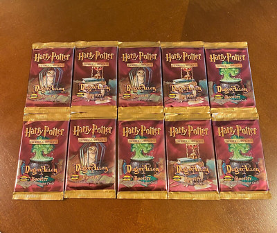 harry potter tcg japanese diagon alley 4 packs rare (286200886197),