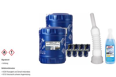 20L MANNOL Motoröl Motorrädöl 7830 Motorbike 4-Takt HD API SL  Additiv Schlauch