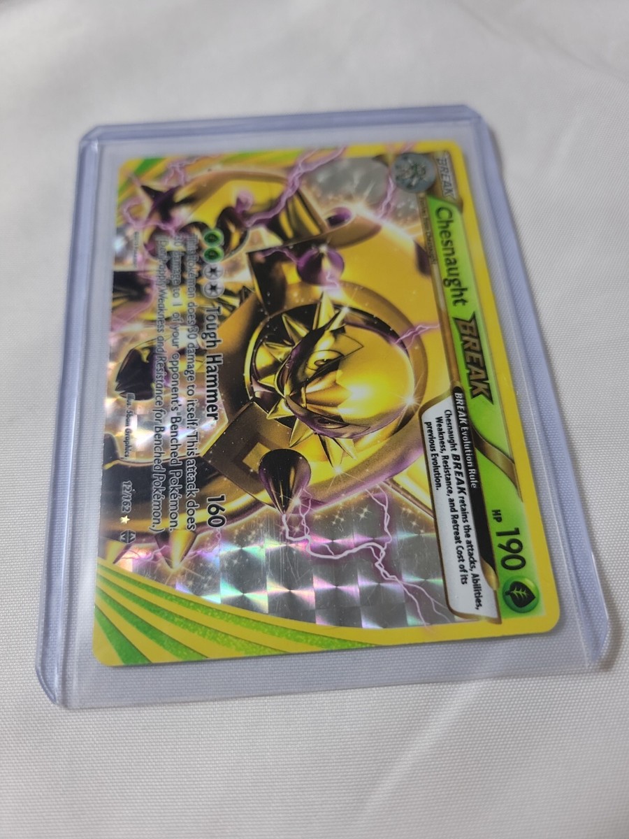 Pokémon TCG Chesnaught-BREAK BREAKthrough 12/162
