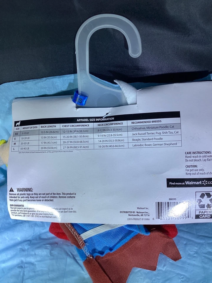 Disfraz de perro pirata Vibrant Life talla XS Foto 3 de 3