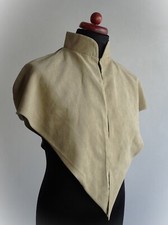 Beiges Elben Cape Kurzer Umhang Fantasy LARP Elfen Größe L Sandfarben camel