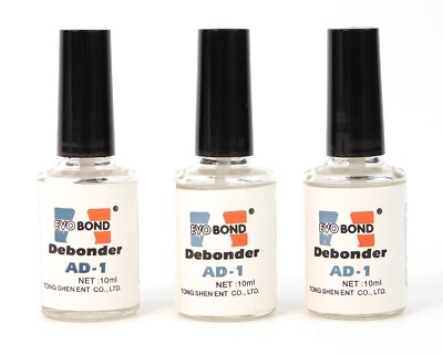 3PCS Pro 10ml Individual False Eyelash Adhesive Glue Remover Liquid Debonder