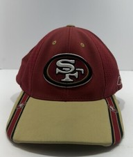 VINTAGE San Francisco 49ers Hat Cap Adjustable One Size Reebok On Field 