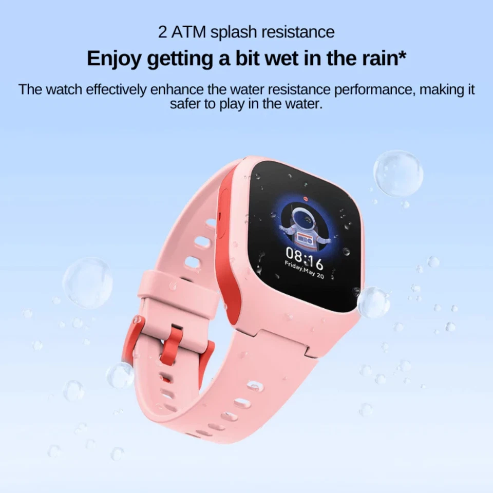 Xiaomi Smartwatch Kids Watch BLUE OR PINK GPS Bluetooth Video Call Android iOS - Image 3 of 4