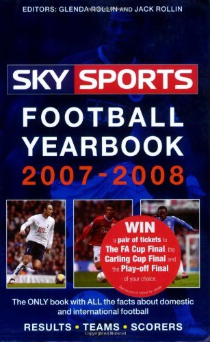 Sky Sports Football Yearbook 2007-2008 By Jack Rollin, Glenda R