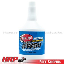 Red Line 11604 5W50 Synthetic Motor Oil - 12 Pack