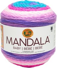Lion Brand Mandala Baby Yarn UNICORN CLOUD 526-209