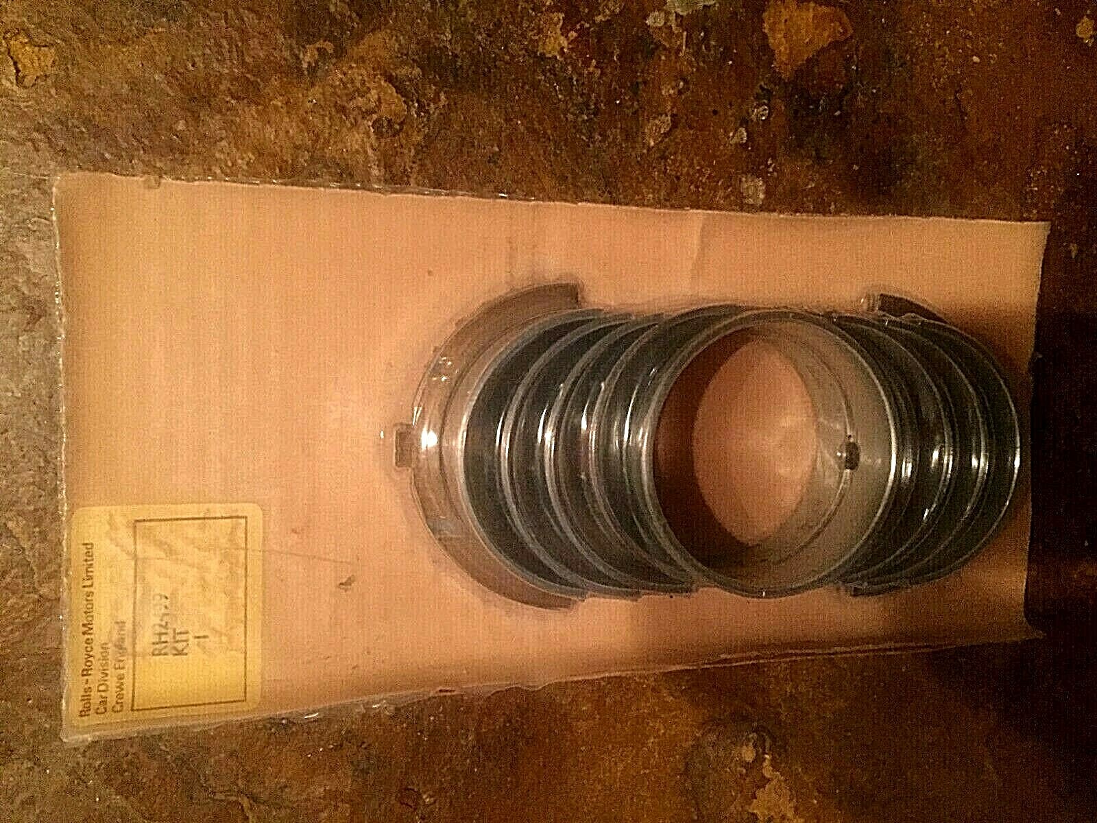 NOS Rolls Royce Silver Shadow, BentleyT, Corniche Main Bearing Set, Standard