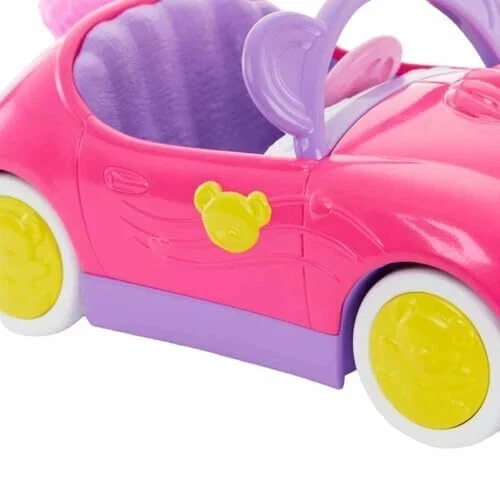Juego de muñecas Chelsea y coche de juguete con coche de peluche convertible y oso de peluche temático de oso Foto 3 de 3