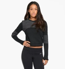 Nike Tech Women Fleece Insulating Warmth Black Crew 3MM Size M ID 617346 New 371