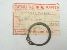 Vintage NOS OEM Kawasaki Sno Jet Idler Wheel Snap Ring Clip 917125
