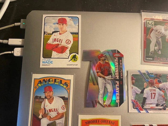 Mike Trout 2021 Topps Major League #MLM-MT - Angels Team Card SP 122/199 + 7 LOT - Image 4 of 4