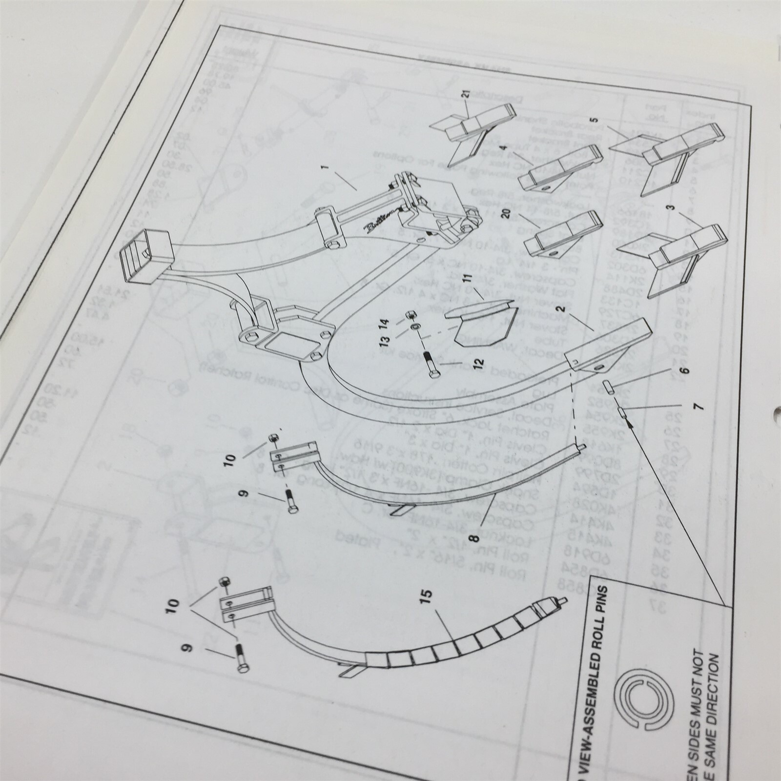 Genuine Brillion Land Commander LCS3301 LCS13151 Parts Catalog 1K927