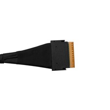 PCIe4.0 SlimSAS 8X SFF-8654 to SlimSAS X8 SFF-8654 Cable Male to Male plated