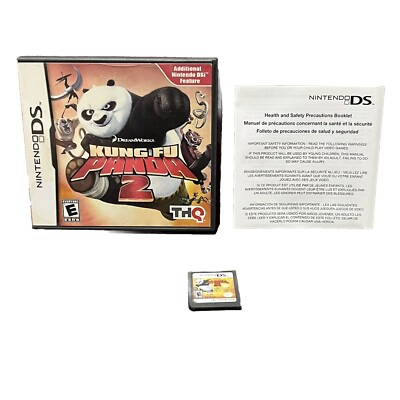 Kung Fu Panda 2 - Nintendo DS Authentic Genuine TESTED U.S. Original Dreamworks