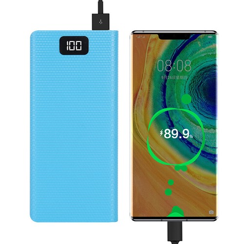 18650 Power Bank 20000mAh USB Type C 5V Charge Storage Box Without Battery - Afbeelding 2 van 13