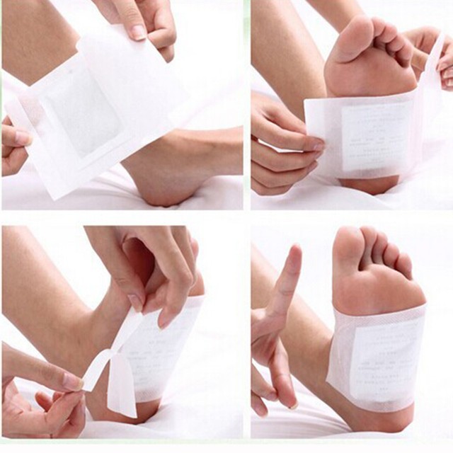 10X2 Kinoki Herbal Detox Foot Pads 20 Detoxification Cleansing Patches