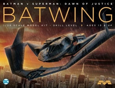 MOEBIUS 1:25 SCALE BATMAN v SUPERMAN BATWING PLASTIC MODEL KIT #969~NEW in BOX