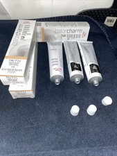 NEW 3- 2 Oz Tubes Wella Color Charm Gel Permanent Color 7N