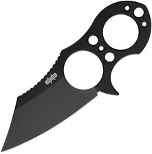 Brous Blades Silent Soldier Ranger V2 Black D2 Steel Fixed Blade Knife B285