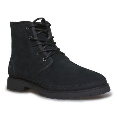 UGG HARKLAND BLACK TNL SUEDE WATERPROOF LACE UP MEN'S BOOTS SIZE