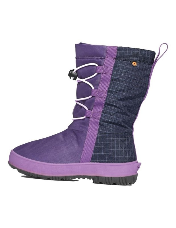 Bogs Outdoor Boot Kid Snownight WP Insulate 3 Child Purple Multi 72438 CLEARANCE
