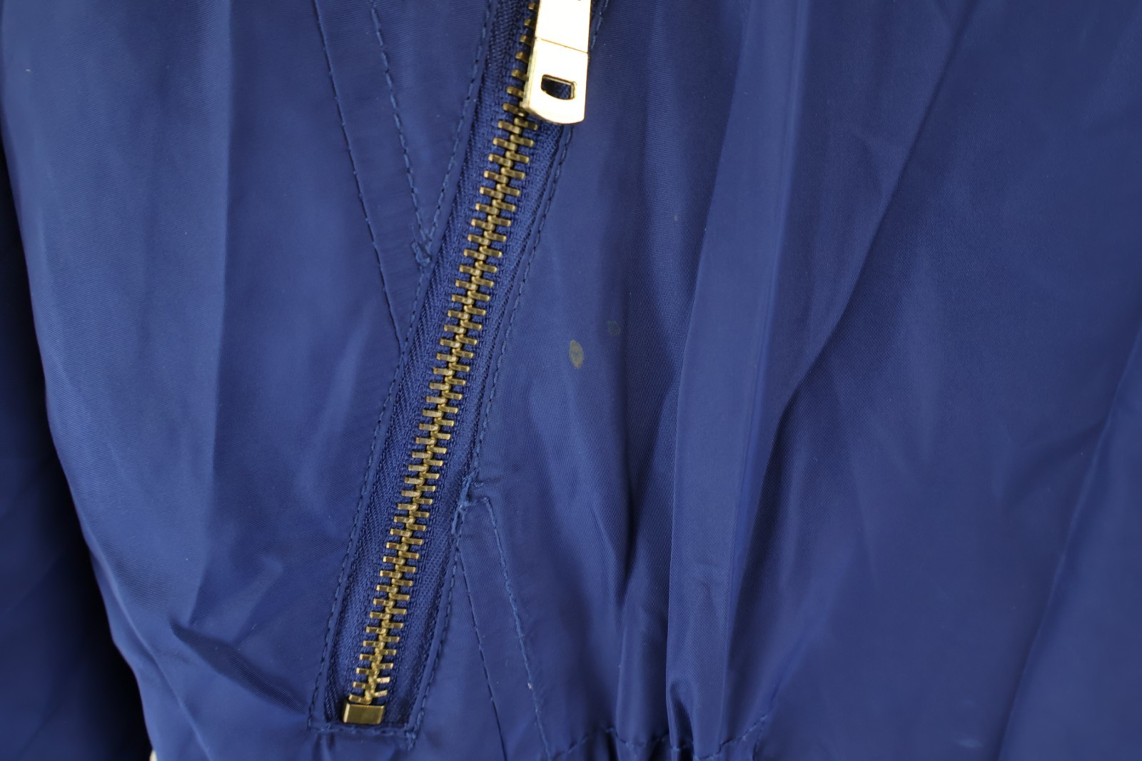 ZARA BASIC Blue Windbreaker Jacket size M Womens … - image 6