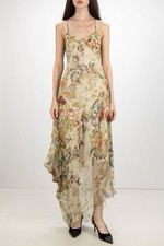 Vintage Silk Kenzo Floral Maxi Dress Woman’s Size 38