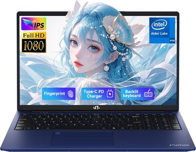 NIMO 17.3'' IPS FHD Student Laptop 8GB RAM 256GB SSD Intel Pentium 4 Cores N100