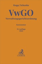 Verwaltungsgerichtsordnung. VwGO Wolf-Rüdige...