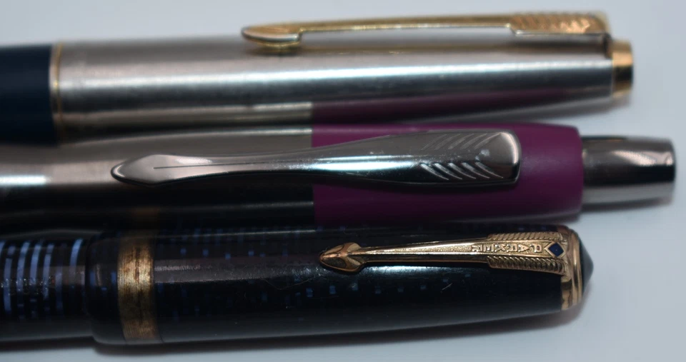 Parker Estilográfica y Bolígrafo Lote de 3 Vacumatic Urban Twist y 45 Deluxe Foto 3 de 4