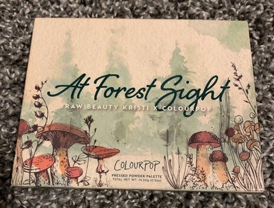 ColourPop Raw Beauty Kristi At Forest Sight eyeshadow palette Limited Edition