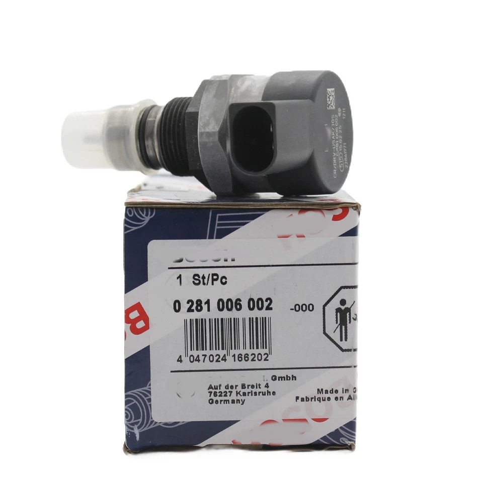 Fuel Rail Pressure Regulator Relief Valve 0281006002 For Audi Seat VW New - Image 3 of 4