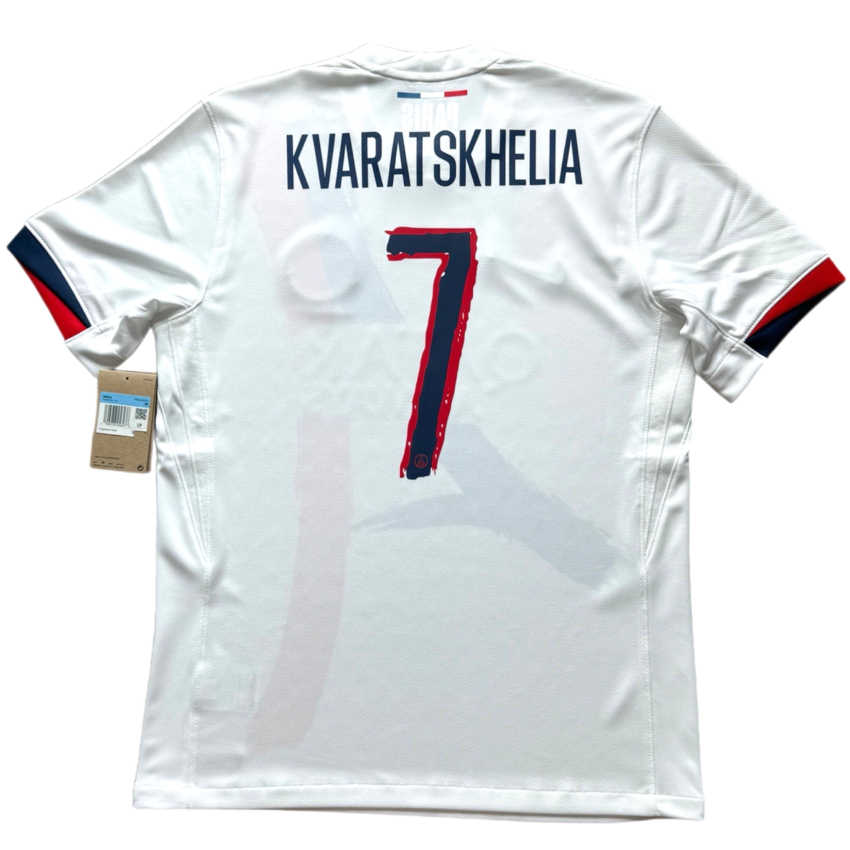 2024/25 PSG Away Jersey #7 Kvaratskhelia Medium Nike Paris Saint