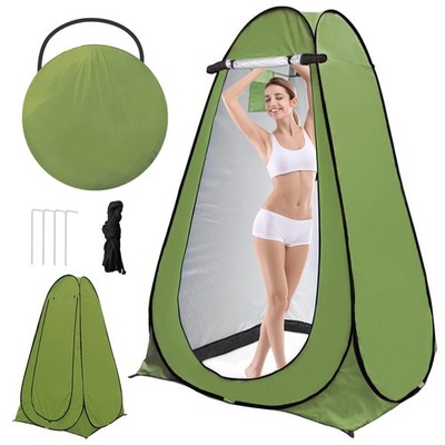 Multifunktional 190D Oxford Pop Up Duschzelt Wasserdicht Camping Toilettenzelt
