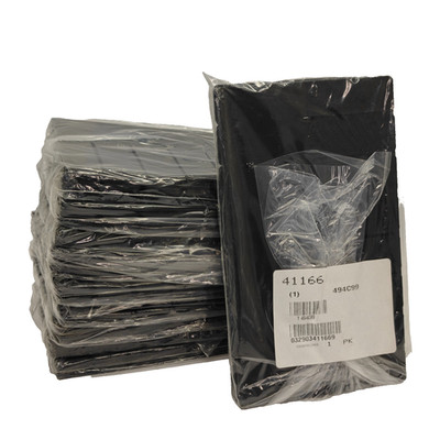 (60) Akro-Mils 41166 Black Plastic Bin Tote Grid Dividers 9-5/8'' L x 5-15/32'' H