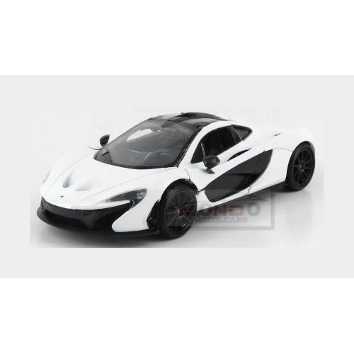 1:24 MotorMax Mclaren P1 2013 White MTM79325W Modellino - Immagine 2 di 2