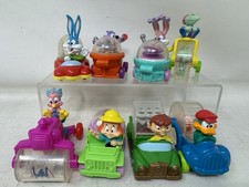 1992 McDonald  s Tiny Toon Adventures Wacky Rollers Complete Set 8 Happy Meal Toy