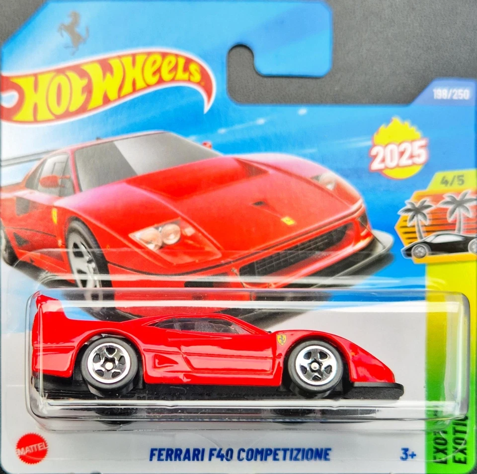 Hot Wheels Ferrari F40 Competizione 2025