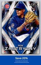 Rob Zastryzny Rookie 2017 Topps Fire #40 Chicago Cubs