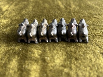 1800s 7 Stanhope Pig's Ass Anti Campaign Presidential Election Collectibles