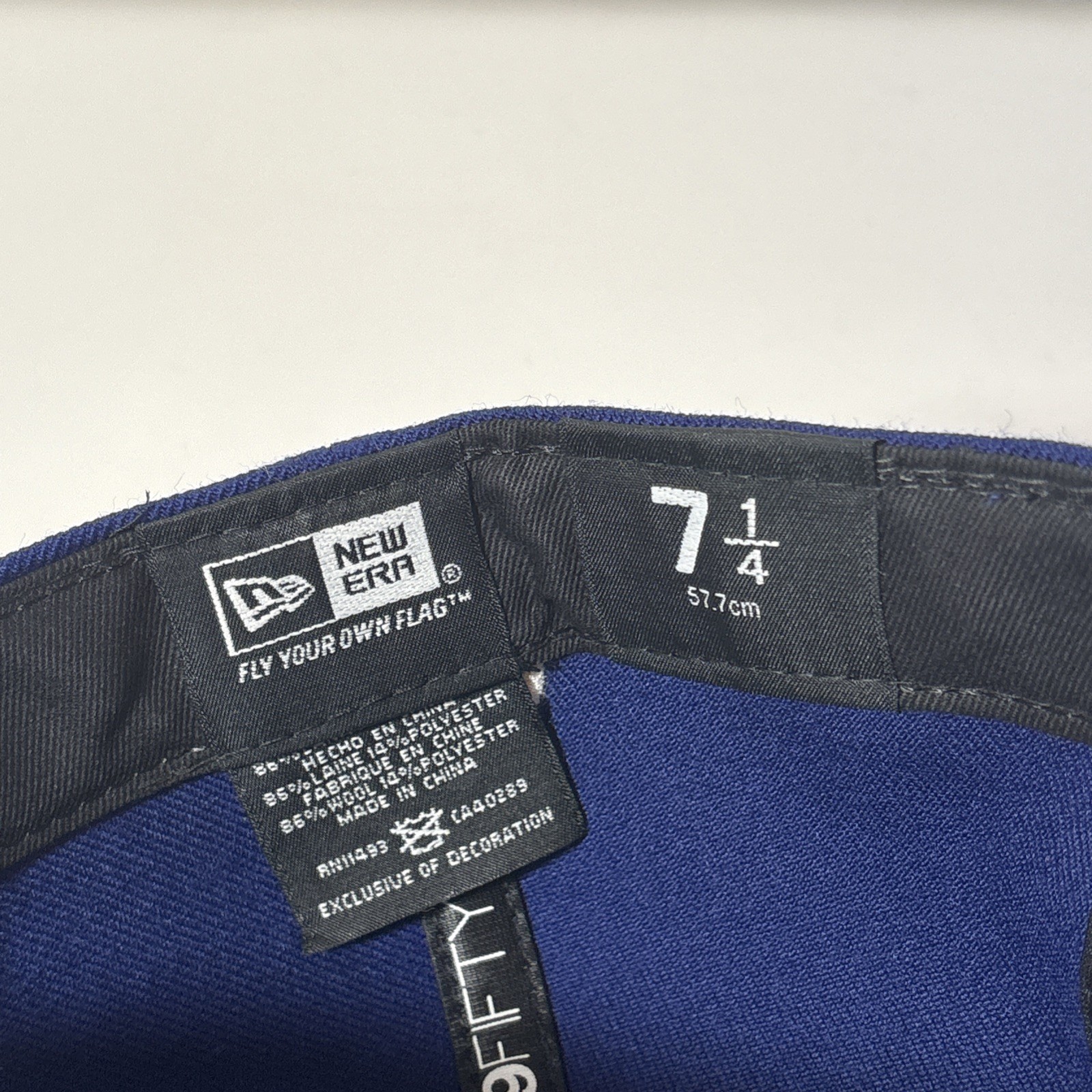 New Era x MyFitteds I Love My Life 2-Tone Fitted Hat 7 1/4 *RARE* image 7