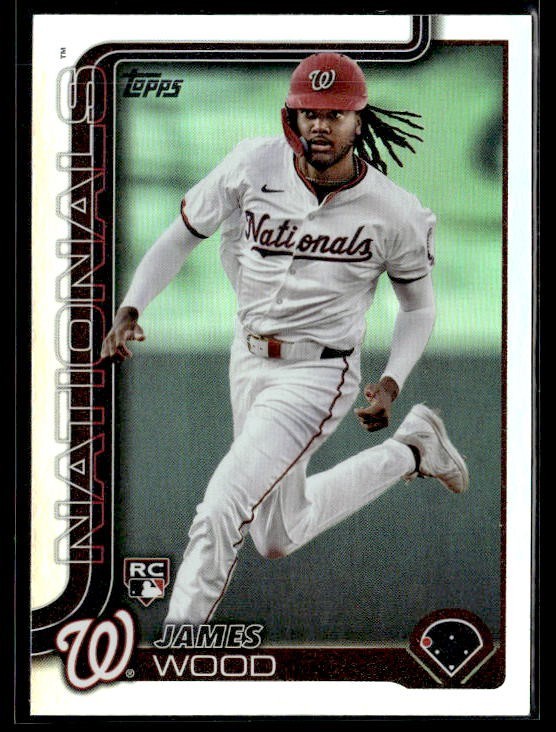 L12,699 - 2025 Topps Aqua Holo Foil #181 James Wood