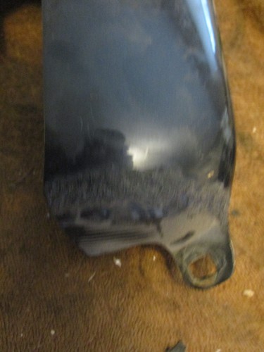1980-83 Honda GL1100 GL 1100 right side frame cowl cover black repaired - Picture 6 of 6
