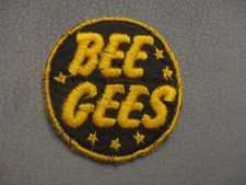 Original DDR  Jeansjacken Aufnäher “ Bee Gees “ gestickt