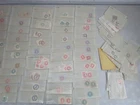 Nystamps US back book many old stamp cut square collection a4nm